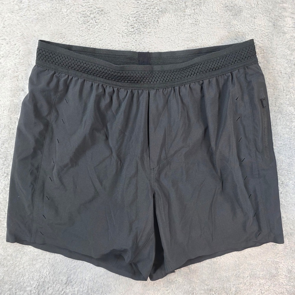 Ten Thousand The Session Short TTSH004V2 Black Medium Mens Running Shorts Gym